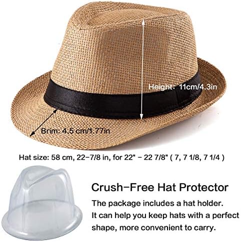 קש פדורה כובע גברים פדורה כובעי גברים טרילבי כובע שמש כובע פנמה כובע צמר