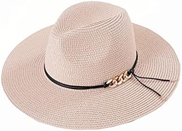 כובע קש קש לחוף ים חוף אש חבל שחור קישוט חבל כובע שמש לנשים שוליים גדולים שוליים כובעי בייסבול
