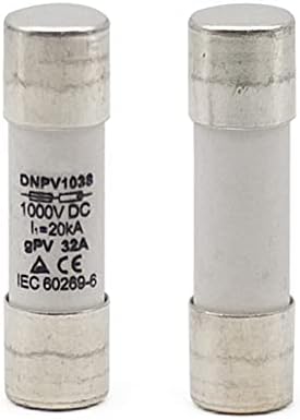 Infri DC 1000V סולארי מכה מהירה קרמיקה קרמיקה GPV קישור נתיך DNPV1038 10x38 GG CUTOUT 2A 4A 6A 8A 10A 16A