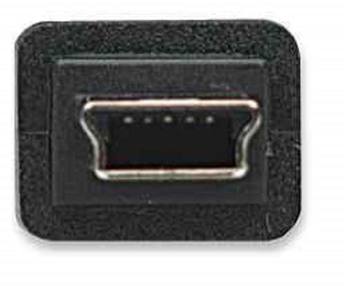 מנהטן כבל מכשיר USB מהירות HI-SPEED כבל זכר זכר/מיני-B, שחור