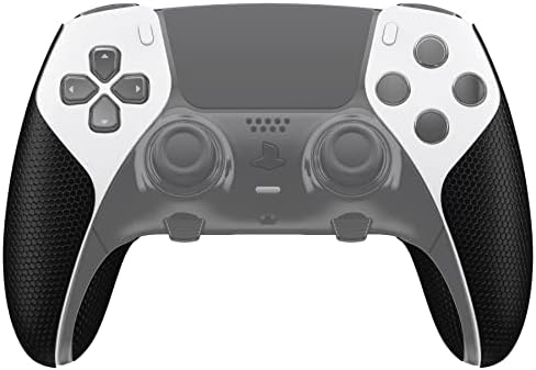 PlayVital אנטי-החלקה סופגת סופגת סופגת אחיזה לבקר אלחוטי של PS5 Edge, מקצועי של ידית PU מרקם אוחזת