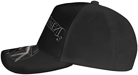 במוזיקה זה נושא זה רגע להקה בייסבול כובע נשים גברים גברים מתכווננים כובע ריצה שחור