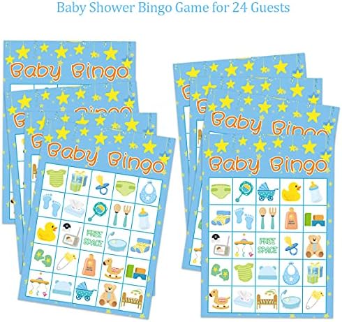 מפואר לנד ילד תינוק מקלחת בינגו משחק-24 אורחים מסיבת אספקת משחק