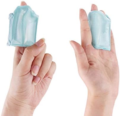 קר אצבע ג ' ל קרח חבילות על ידי פומי טיפול / 2 חבילה / מגניב אצבע שרוול עבור דלקת פרקים, פציעות ספורט, נפיחות