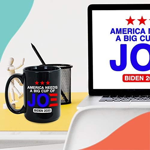 אמריקה צריכה כוס גדולה של ג ' ו עבור דמוקרטים ליברלים ספל קפה 15 עוז