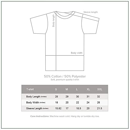 חולצת טריקו של שרוול קצר של ברנסמית ', תערובת פולי כותנה, יוניסקס, לוגו מורשת, אפור