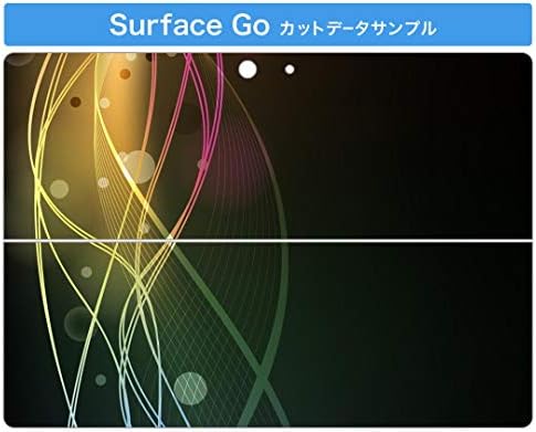 כיסוי מדבקות Igsticker עבור Microsoft Surface Go/Go 2 עורות מדבקת גוף מגן דק במיוחד 002107 נצנצים צבעוניים