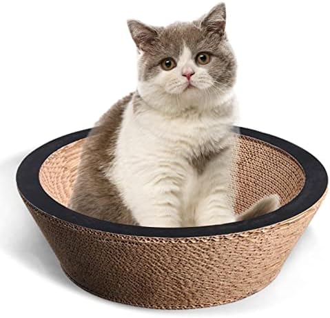 לוח גירוד לחתולים - מובנה נייר גלי נייר גלי הפיך - צעצועים אינטראקטיביים לחיות מחמד לחתולים מקורה, חתלתולים