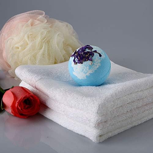 אמבטיה פצצות מתנת סט 12 מיובש פרח חיוני שמן פיצוץ אמבט מלח בועת פצצה יצרן ציוד מקורי, בעבודת יד האהבה יום הולדת