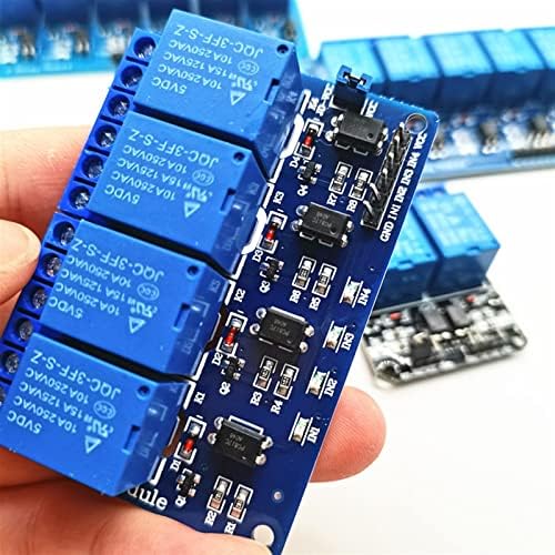 Hifasi 1pcs 5v 12v 24V מודול ממסר עם פלט ממסר Optocoupler Optocupler 1 מודול ממסר דו כיווני עבור Arduino