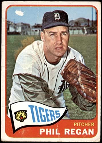 1965 Topps 191 Phil Regan Detroit Tigers Tigers Tigers