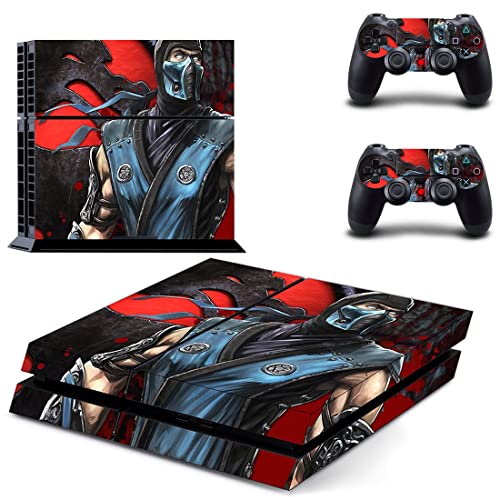 עבור PS4 Pro - משחק Ninja Mortal Best War Kombat X PS4 או PS5 מדבקת עור עבור פלייסטיישן 4 או
