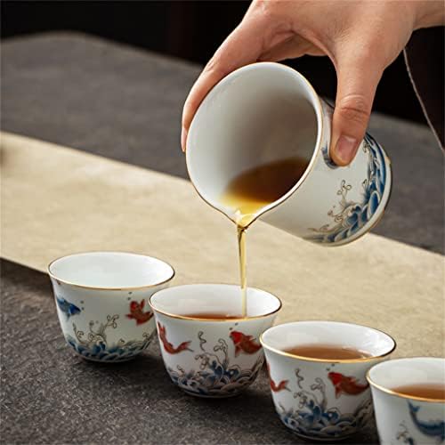BBSJ קונג פו תוצרת אבן אוטומטית כוסות תה קרמיקה כוסות קרמיקה קרמיקה קרמיקה סט קרמיקה