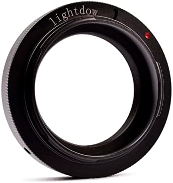 LightDow T/T2 טבעת מתאם עדשת הרכבה ל- Canon EOS Rebel T3 T3i T4i T5 T5i T6 T6i T6S T7 T7i SL1 SL2 6D 7D 7D 60D