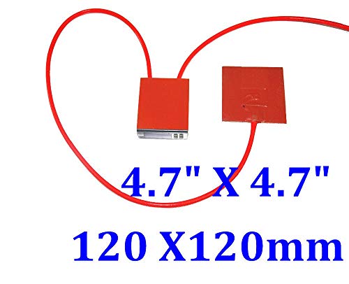 4.7 x 4.7 120 x 120 ממ 120 וולט 100 וואט W/אחד בקר דיגיטלי אחד מדפסת תלת מימד כרית דוד חום