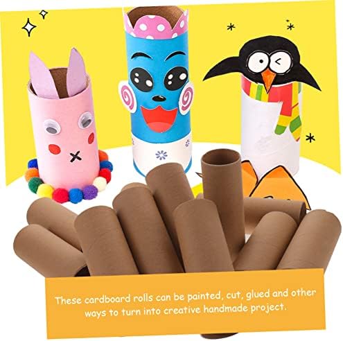 Besportble 12 יחסי מלחמה מלאכה לילדים אחסון נייר נייר צינור חום נייר נייר גליל מלאכה בעבודת יד גלגל נייר