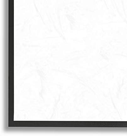 תעשיות סטופל גווני אדמה שלווים ציור סלון מופשט מודרני, מעוצב על ידי גרייס פופ שחור ממוסגר קיר אמנות, 16X20,