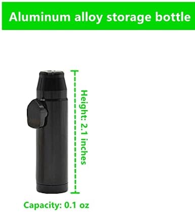 מיני מחזיק מפתחות עמיד למים אחסון בקבוק נייד עם ידית מתג אחסון בקבוק