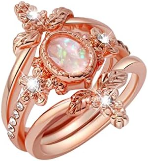 2023 עלה זהב יהלומי טבעת לנשים אירוסין טבעת תכשיטי מתנות למתוח טבעות לנשים בתכשיטים
