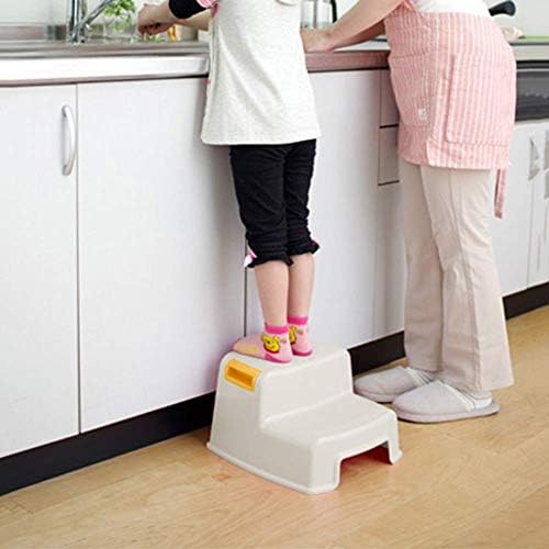 כפול גובה שרפרף לילדים פעוט של שרפרף בסיר אימון, שימוש בחדר האמבטיה או מטבח תכליתי שני-צעד עיצוב לילדים