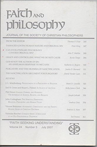 אמונה ופילוסופיה: כתב העת של אגודת הפילוסופים הנוצרים, כרך. 24, מס ' 3 : האם פסיכולוגיה אבולוציונית יכולה