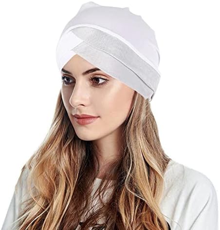 בארה 'ב כפת כובע כובע לנשים, נשים מקרית ראש כובע כובע בארה' ב מוסלמי טורבן כובע כיסוי ראש טורבן כובע