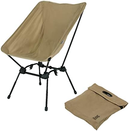 כיסא Dod Sugoi - כיסא קמפינג וכיסא תרמילאים נייד המתכוונן לגובה האידיאלי ולזווית הישיבה לכל פעילות חיצונית