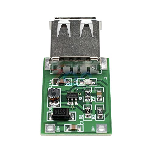 2PCS DC 0.9-5V 600MA USB פלט Boost Boost Converter Mini DC-DC שלב למעלה מודול אספקת חשמל ליתיום לוח מטען סוללות