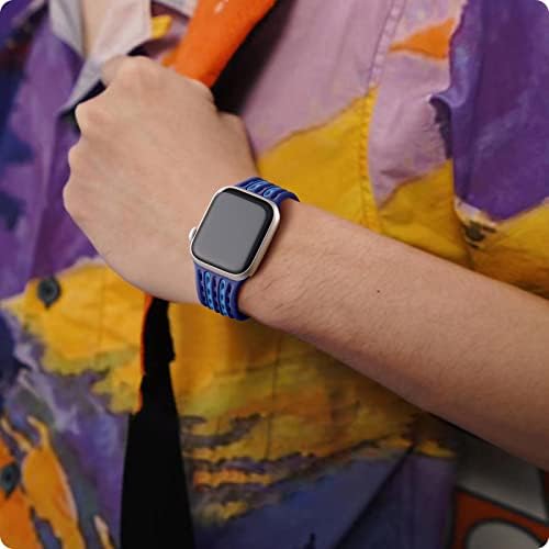 להקת מעצבים ייחודית של Maledan תואמת את Apple Watch להקות IWatch 49 ממ 44 ממ 45 ממ 42 ממ 38 ממ 40 ממ