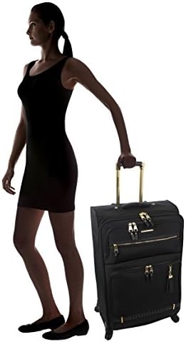 אוסף מזוודות מעצבים של סטיב מאדן-מזוודות ספינר קלות משקל הניתנות להרחבה בצד הרך 3 חלקים-סט נסיעות