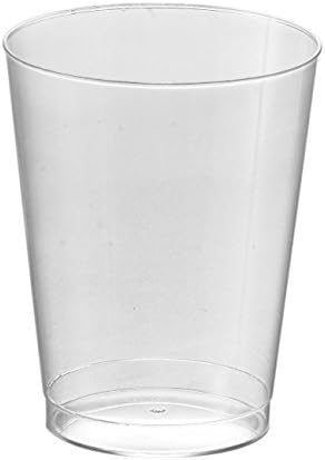 כוס פלסטיק עגולה של קאיה, 10 אונקיות, שקופה