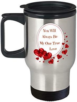 אחת אהבה אמיתית קפה ספל נסיעות רומנטיות מתנת יום הולדת של ולנטיין רומנטי
