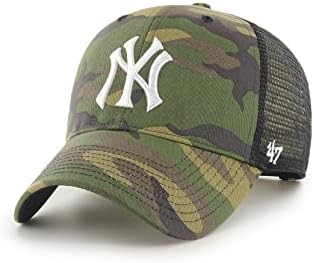 '47 מותג גברים של ב-17 ג' י-פי-איי כובע עם מגן, ירוק, מידה אחת, ירוק, 3