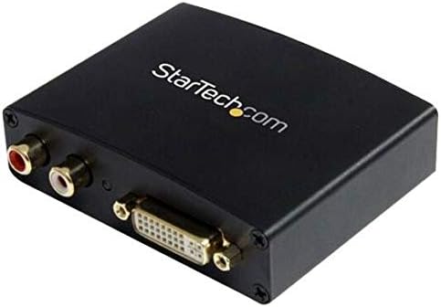 Startech.com DVI לממיר וידאו HDMI עם שמע - ממיר וידאו - DVI - HDMI - שחור - DVI2HDMIA