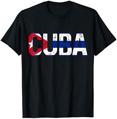 קובה קובני דגל בציר גאווה חולצה