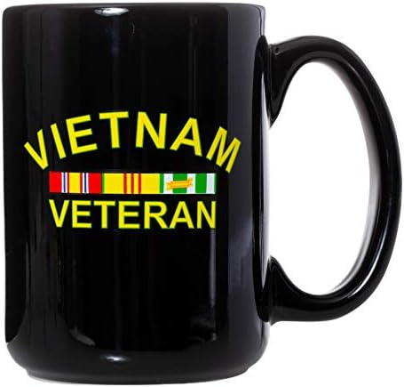 וייטנאם ותיק ארצות הברית צבאי מתנה ספל-15 עוז דלוקס דו צדדי קפה תה ספל