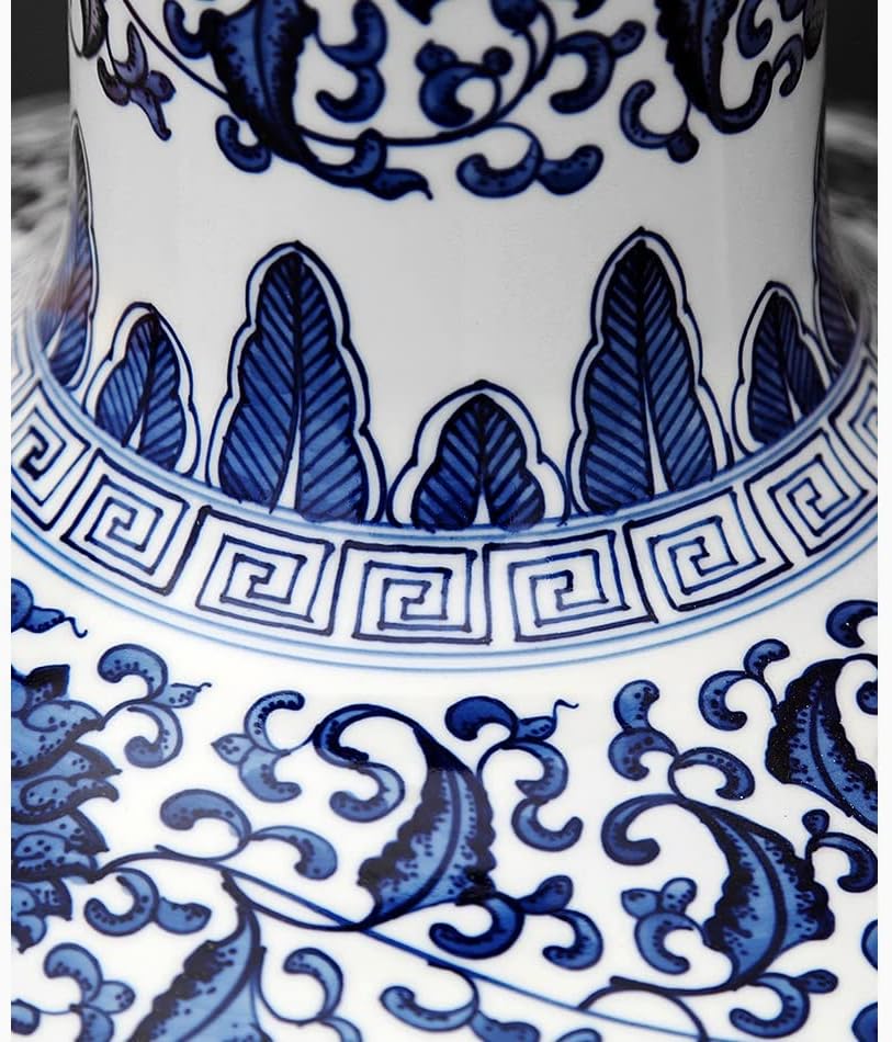 אגוז קרמיקה מצויר ביד כחול-לבן חרסינה לבקבון קישוט קישוט קישוט מתנה (צבע: A, גודל