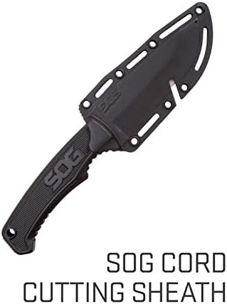 סכין הישרדות SOG עם נדן - סכין שדה סכינים סכינים סכין סכין טקטי 4 אינץ