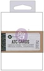 שיווק פרימה שינה את סט כרטיסי ה- ATC 2.25 x3.5-לבן