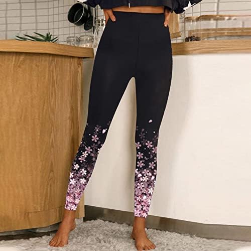מכנסי יוגה של Bootcut חותלות נשים עם כיסים הטובים ביותר בחדר הכושר סגנון שבטי מכנסי יוגה מודפסים אימון באורך