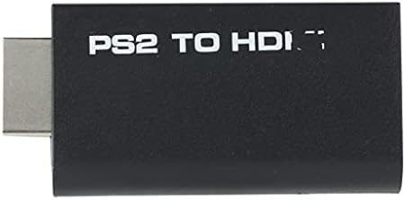 BHVXW PS2 PS2 עד 480I/480P/576I ממיר וידאו שמע עם פלט 3.5 ממ תומך בכל מצבי התצוגה