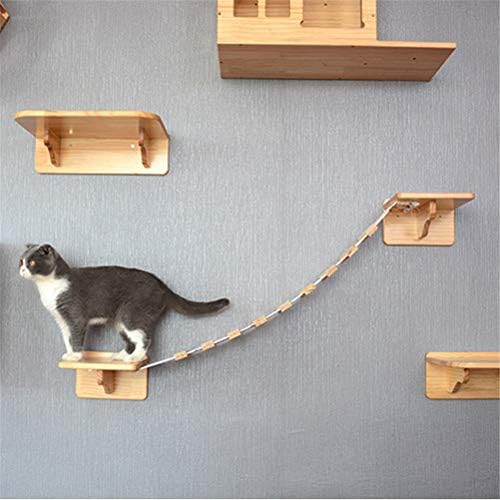 חתול טיפוס מסגרת לחיות מחמד חתול עץ בית עץ חתלתול קפיצות פלטפורמה עשה זאת בעצמך ריהוט לחיות מחמד עץ בית חתול צעצועים