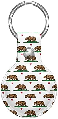 עור מפוצל איירטאג גשש מגן מקרה קליפורניה דוב גאה איירטאג מקרה איירטאג מחזיק