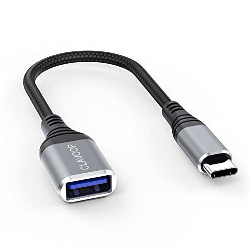 Clavoop USB C ל- USB מתאם, נשי USB ל- USB C מתאם זכר USB OTG מתאם סוג C Thunderbolt 3 ל- USB מתאם