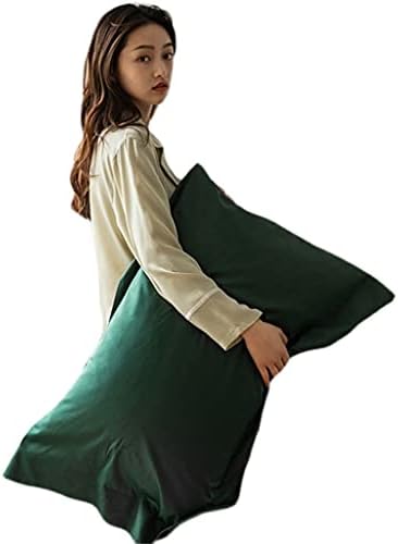 טיזהונג צפון אירופה פשוט בסגנון צבע מוצק 48x74 סמ ציפית כרית למיטה כותנה ציפית כרית לזרוק כרית יחידה