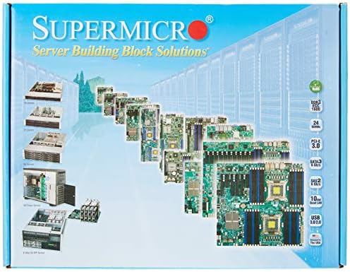 Supermicro x9dai-o lga2011/ Intel C602/ DDR3/ SATA3 & USB3.0/ A & 2GBE/ Eatx Server לוח האם
