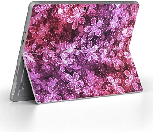 כיסוי מדבקות Igsticker עבור Microsoft Surface Go/Go 2 אולטרה דק מגן מדבקת גוף עורות 005613 פרח דפוס יפני בסגנון