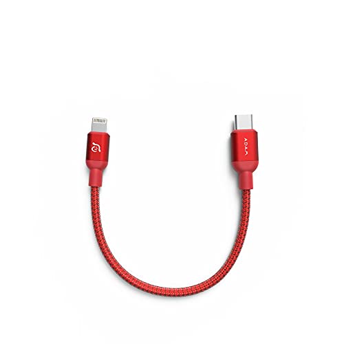 Adam Elements Peak II C20B USB-C לכבל ברק 20 סמ אדום