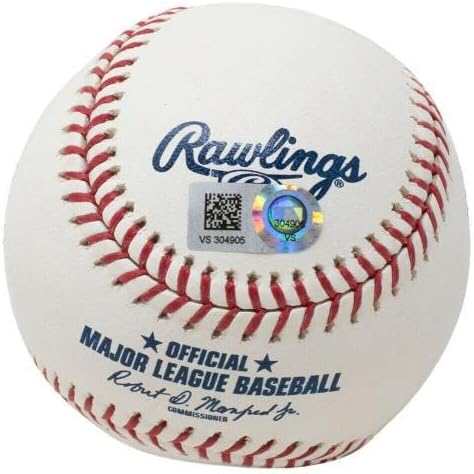 מייק טרוט חתום על לוס אנג'לס מלאכים רשמי MLB בייסבול MLB HOLO - בייסבול חתימה