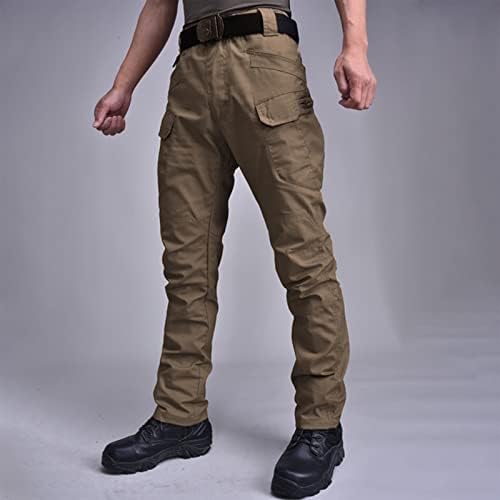 מכנסי מטען מזדמנים לגברים מכנסיים צבאיים של צבא מכנסיים צבאיים נמתחים מכנסי עבודה קרביים קלים